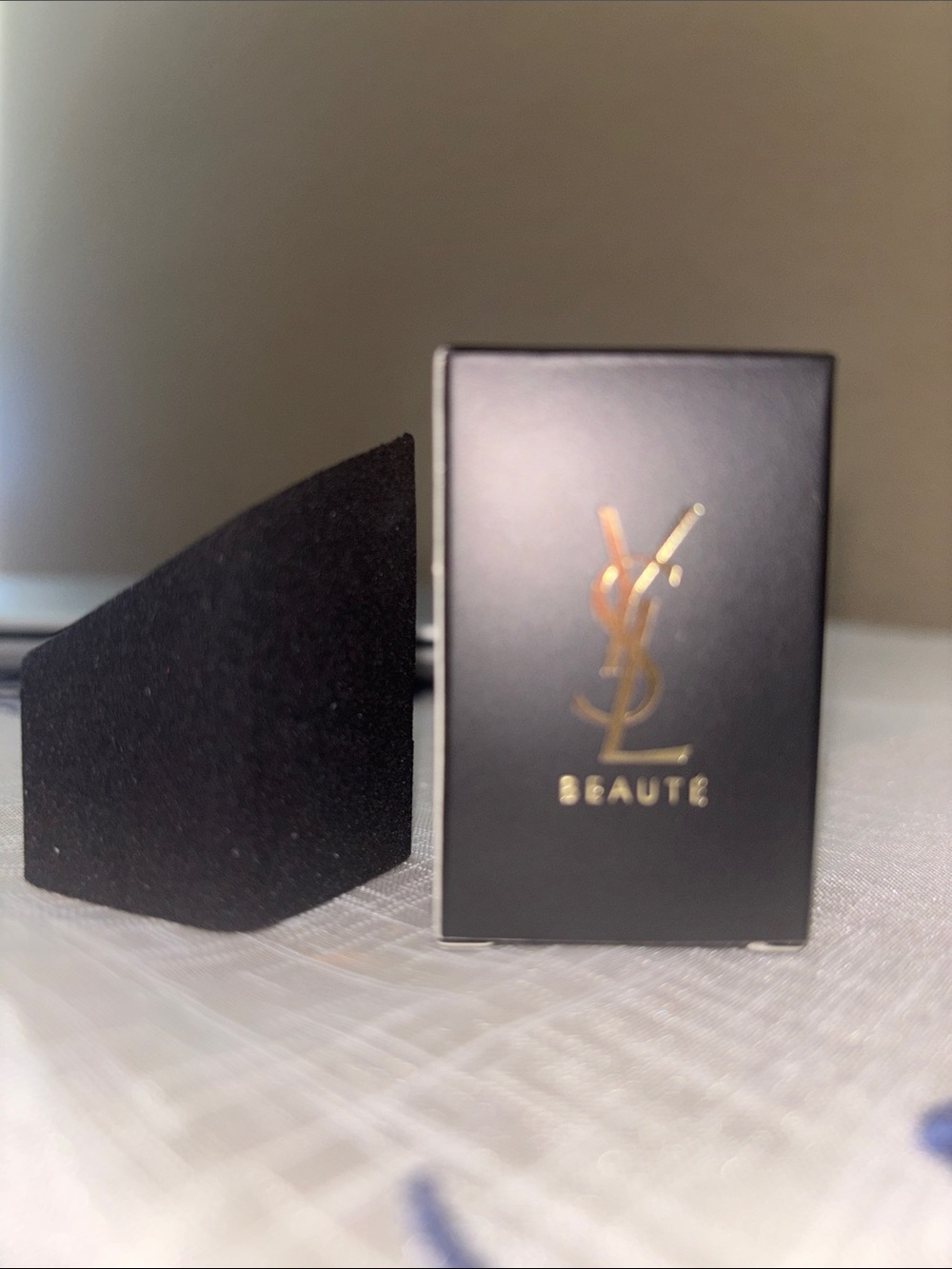 Yves Saint Laurent Black Makeup Sponge and Box Set